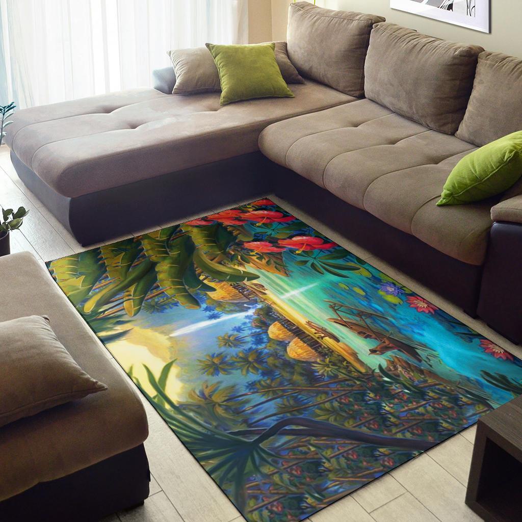 Vintage Village Area Rug AH - Polynesian Pride