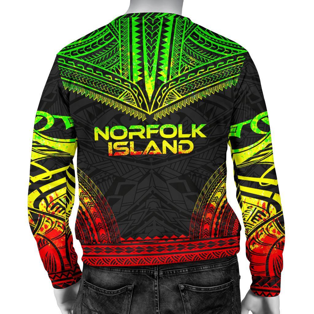 Norfolk Island Sweater - Polynesian Chief Reggae Version - Polynesian Pride