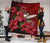 Hawaii Red Hibiscus Humming Bird Premium Quilt - Polynesian Pride