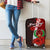 Pohnpei Micronesia Custom Personalised Luggage Covers - Coat Of Arm With Hibiscus - Polynesian Pride