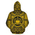 Samoa ll Over Hoodie Samoa Coat of rms Polynesian Gold Black - Polynesian Pride