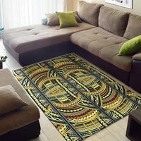 Polynesian Yellow Area Rug - Polynesian Pride