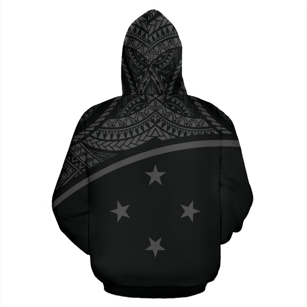 Yap All Over Hoodie Micronesia Curve Style - Polynesian Pride