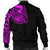 Polynesian Chest Tattoo Men's Bomber Jacket Pink - Polynesian Pride