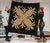 Hawaiian Premium Quilt Royal Pattern - Black And Gold - A2 Style - AH J2 - Polynesian Pride