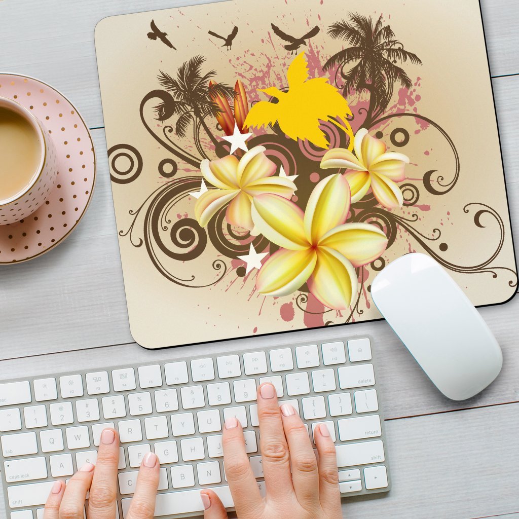 Papua New Guinea Polynesian Mouse Pad - Summer Tropical - Polynesian Pride