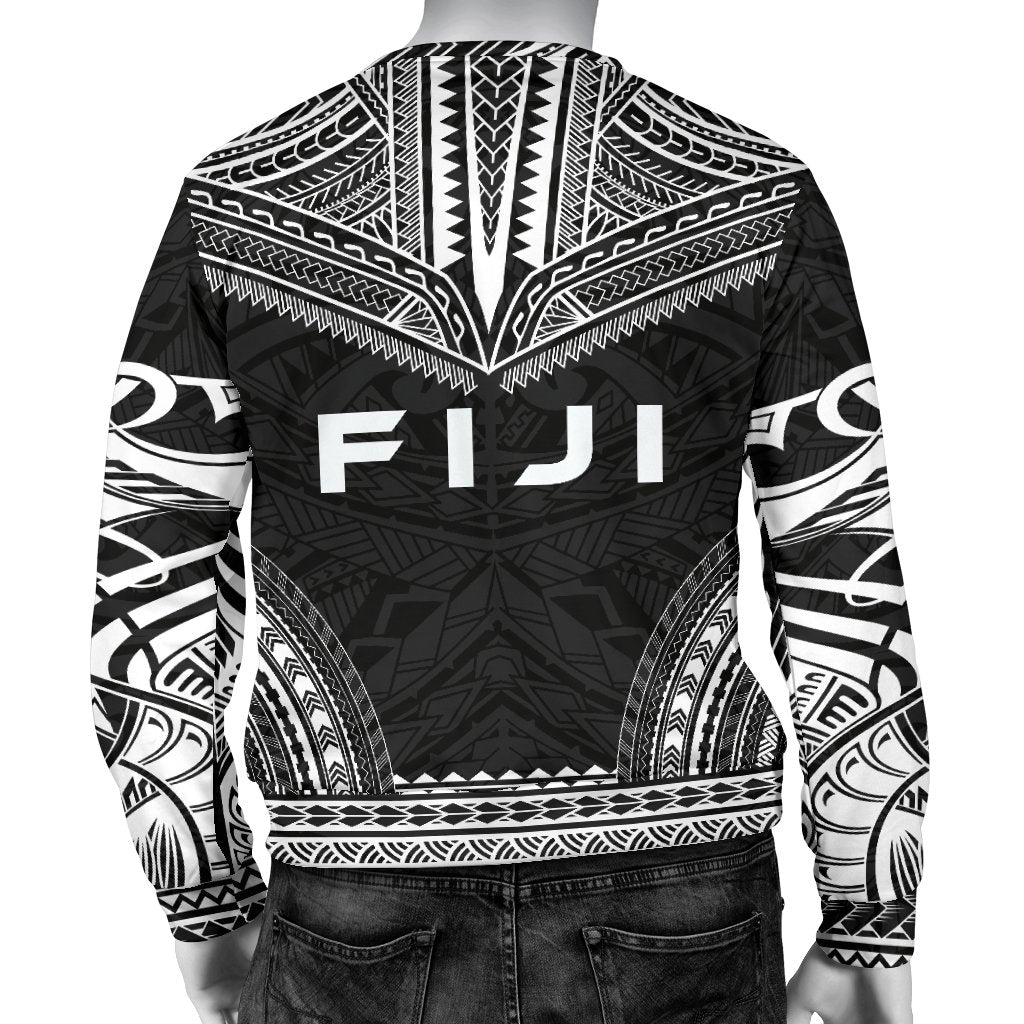 Fiji Sweater - Polynesian Chief Black Version - Polynesian Pride