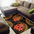 New Caledonia Polynesian Area Rug - Gold Plumeria - Polynesian Pride