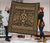 Hawaii Polyensian Turtle Premium Quilt Gold - Polynesian Pride