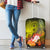 Custom Personalised Chuuk Luggage Covers - Humpback Whale with Tropical Flowers (Yellow) Yellow - Polynesian Pride