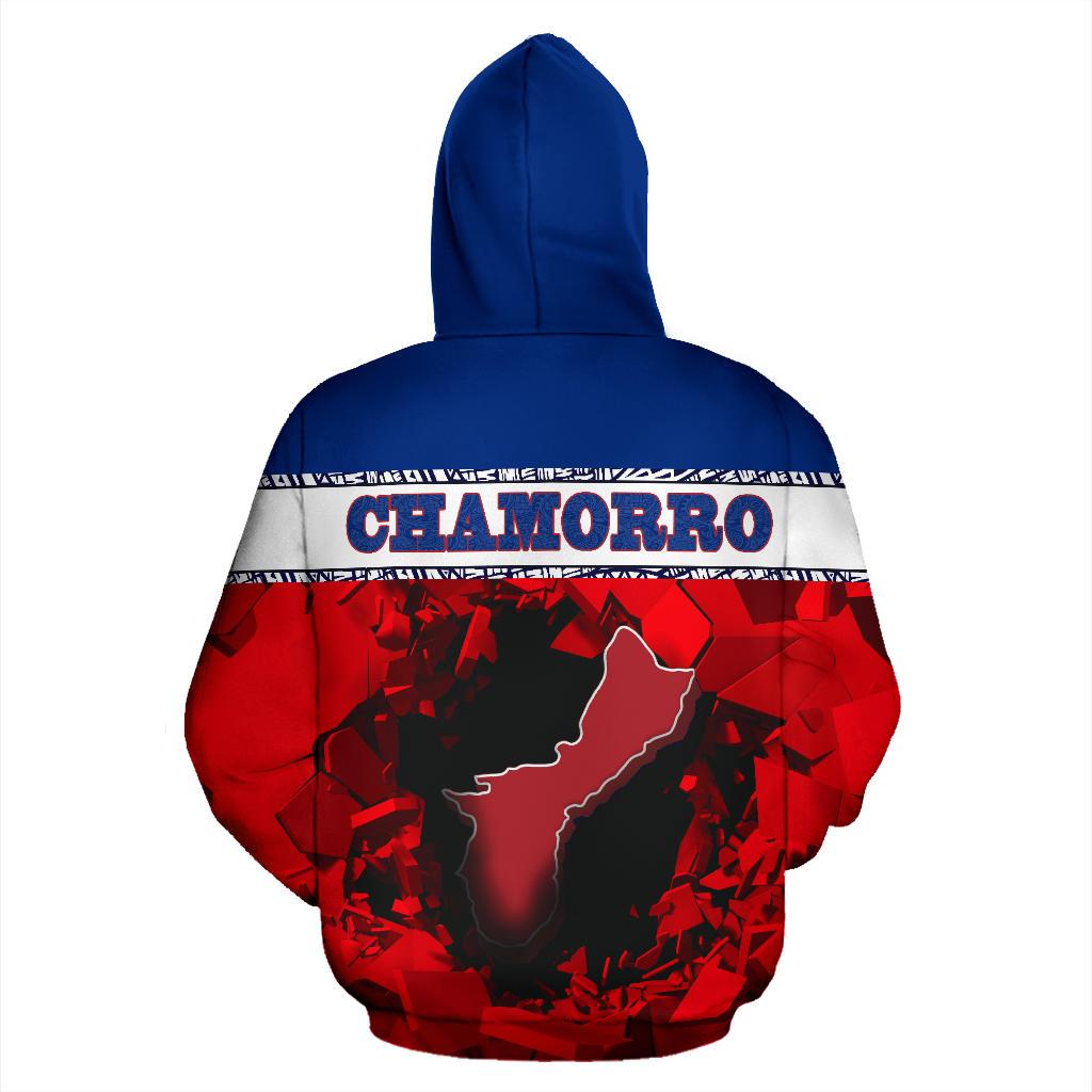 Guam Break The Limit All Over Zip up Hoodie - Polynesian Pride