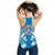 Northern Mariana Islands Women Racerback Tank - Polynesian Tattoo Flag - Polynesian Pride