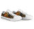 Polynesian Hawaii Low Top Shoe - Gold Plumeria - Polynesian Pride