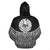 Tahiti Polynesian Hoodie Black Pride Map nd Seal - Polynesian Pride