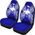 Papua New Guinea Car Seat Cover - Papua New Guinea Flag Map Blue - Polynesian Pride