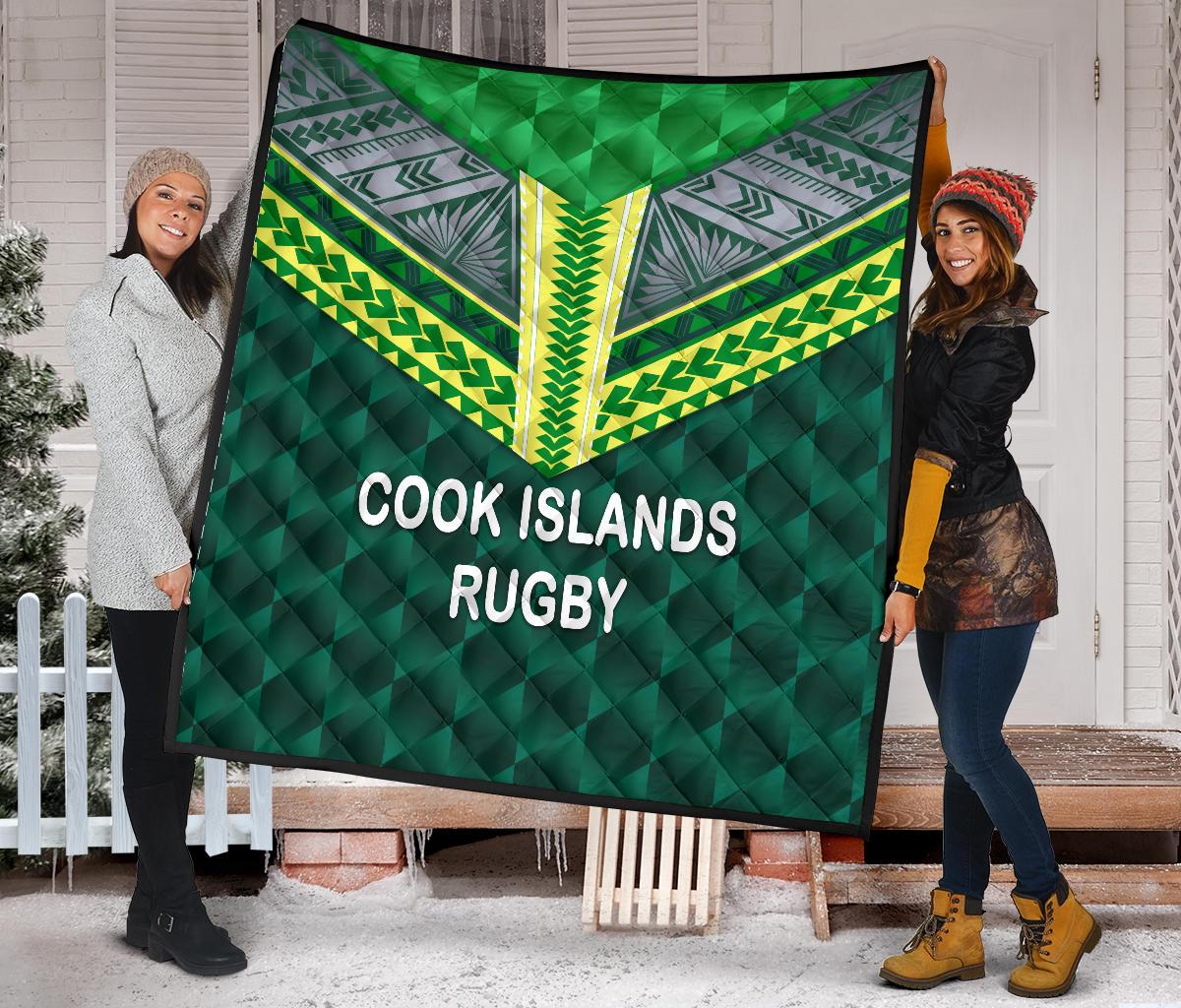 Cook Islands Ruby Premium Quilt Style - Polynesian Pride