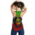 Guam Women's Racerback Tank - Polynesian Chief Reggae Version - Polynesian Pride