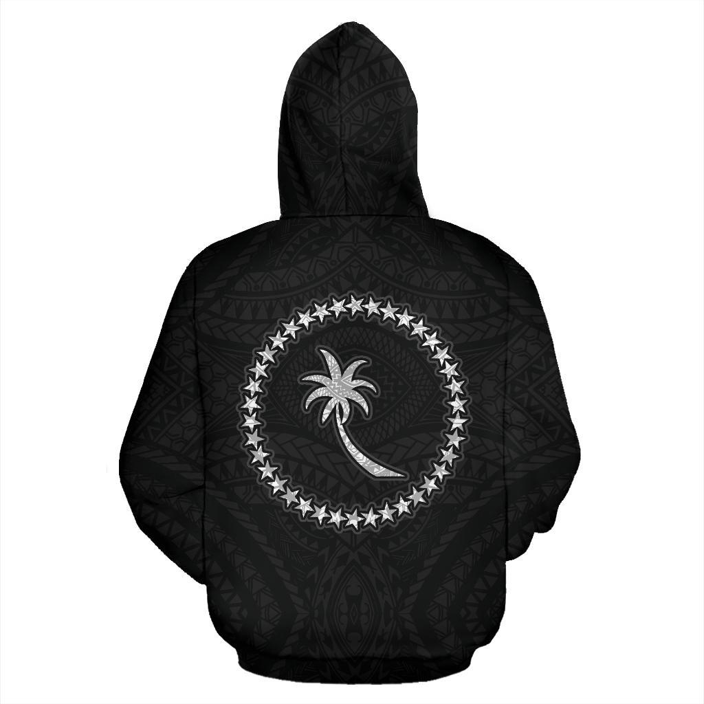 Chuuk Polynesian Hoodie Micronesia Chuukese Warrior - Polynesian Pride