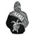 Hawaii Zip up Hoodie Hawaii Turtle Mermaid Polynesian Tattoo White Version - Polynesian Pride