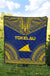 Tokelau Premium Quilt - Tokelau Flag Polynesian Chief BLue Version - Polynesian Pride