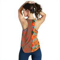 Tropical Polynesian - Hawaiian Women's Tank Top - Haka Style - Polynesian Pride