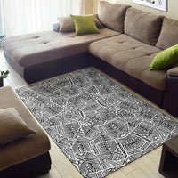 Polynesian Black Area Rug - Polynesian Pride