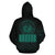 Hawaii Polynesia Hoodie Celadon Tatau Style - Polynesian Pride