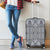 Polynesian Lauhala Mix White Luggage Covers White - Polynesian Pride