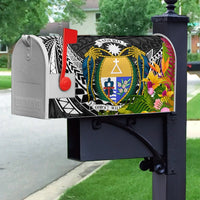 Nauru Mailbox Cover - Tropical Flowers Style - Polynesian Pride