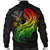 Polynesian Hawaii Men Bomber Jacket - Kanaka Maoli Girl Hair Plumeria - Polynesian Pride