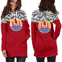 Tahiti Women's Hoodie Dress - Polynesian Design - Polynesian Pride