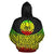 Tahiti Polynesian Hoodie Reggae Pride Map nd Seal - Polynesian Pride