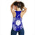 Northern Mariana Islands Polynesian Women Tank Top Map Blue - Polynesian Pride