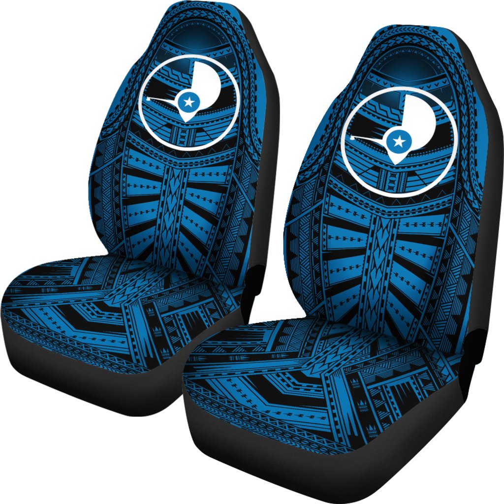 Yap Car Seat Covers - Yap Flag Micronesian Multiple - Polynesian Pride