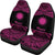 Nauru Polynesian Car Seat Covers - Pride Pink Version - Polynesian Pride