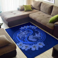 Hawaii Turtle Sea Cotral Polynesian Rug - Polynesian Pride