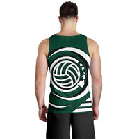 Polynesian Hawaii Men's Tank Top - Volleyball Hawaii Map - Polynesian Pride