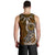 Pohnpei Custom Personalised Men Tank Top - Polynesian Boar Tusk - Polynesian Pride