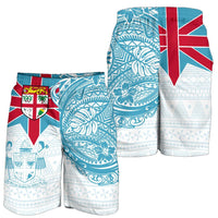 Fiji Polynesian Men's Short - Fiji Flag with Coat of Arms - Polynesian Pride