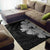 Royal Hibiscus Polynesian Tribal Area Rug Gray AH - Polynesian Pride