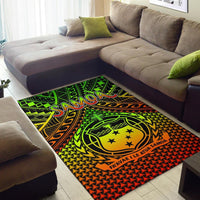 Polynesian Samoa Area Rug - Reggae Vintage Polynesian Patterns - Polynesian Pride