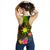 The Philippines Polynesian Women's Racerback Tank - Hibiscus and Banana Leaves - Polynesian Pride