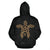 Hawaii Turtle Polynesian Hoodie Warrior Style - Polynesian Pride