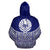 Tahiti Polynesian Hoodie Blue Pride Map nd Seal - Polynesian Pride