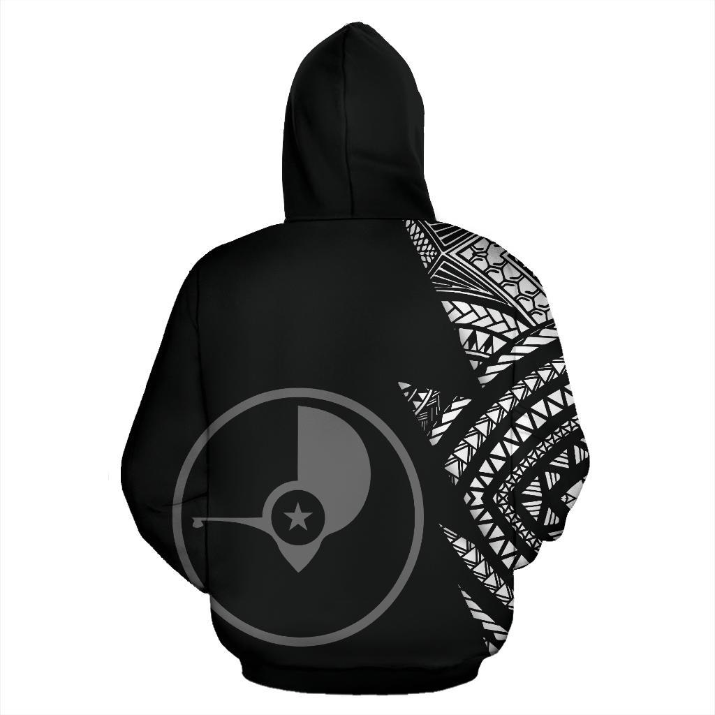 Yap Pattern All Over Hoodie FSM - Polynesian Pride