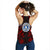 Northern Mariana Islands Women Racerback Tank - Polynesian Tattoo Red - Polynesian Pride