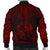 Tonga Polynesian Chief Men's Bomber Jacket - Red Version - Polynesian Pride