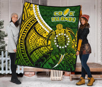 Cook Islands Premium Quilt Style Turtle Rugby - Polynesian Pride