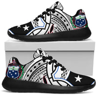 Samoa Sport Sneaker - Coat Of Arm - Polynesian Pride