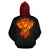 Hawaii Fire All Over Hoodie - Polynesian Pride